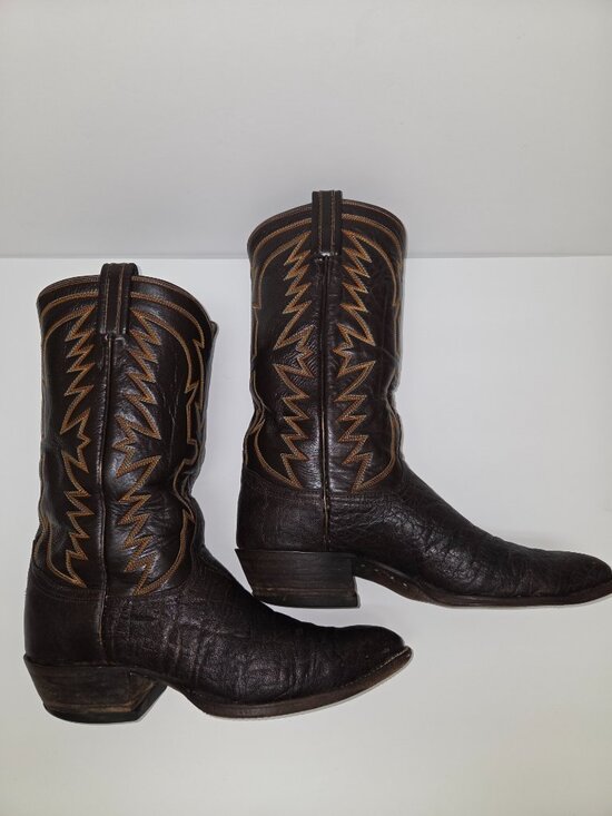 Vintage Tony Lama Elephant Boots, Mens Size 9.5D main image 7